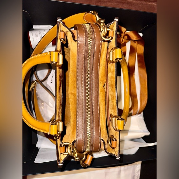 COACH Rogue 25 in Signature Textile Jacquard Handbag - Picture 8 of 16